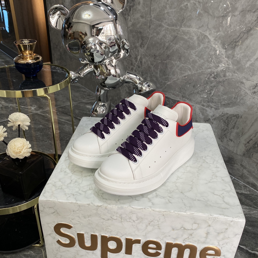 Alexander Mcqueen Male Basic Shoes White M-l-s