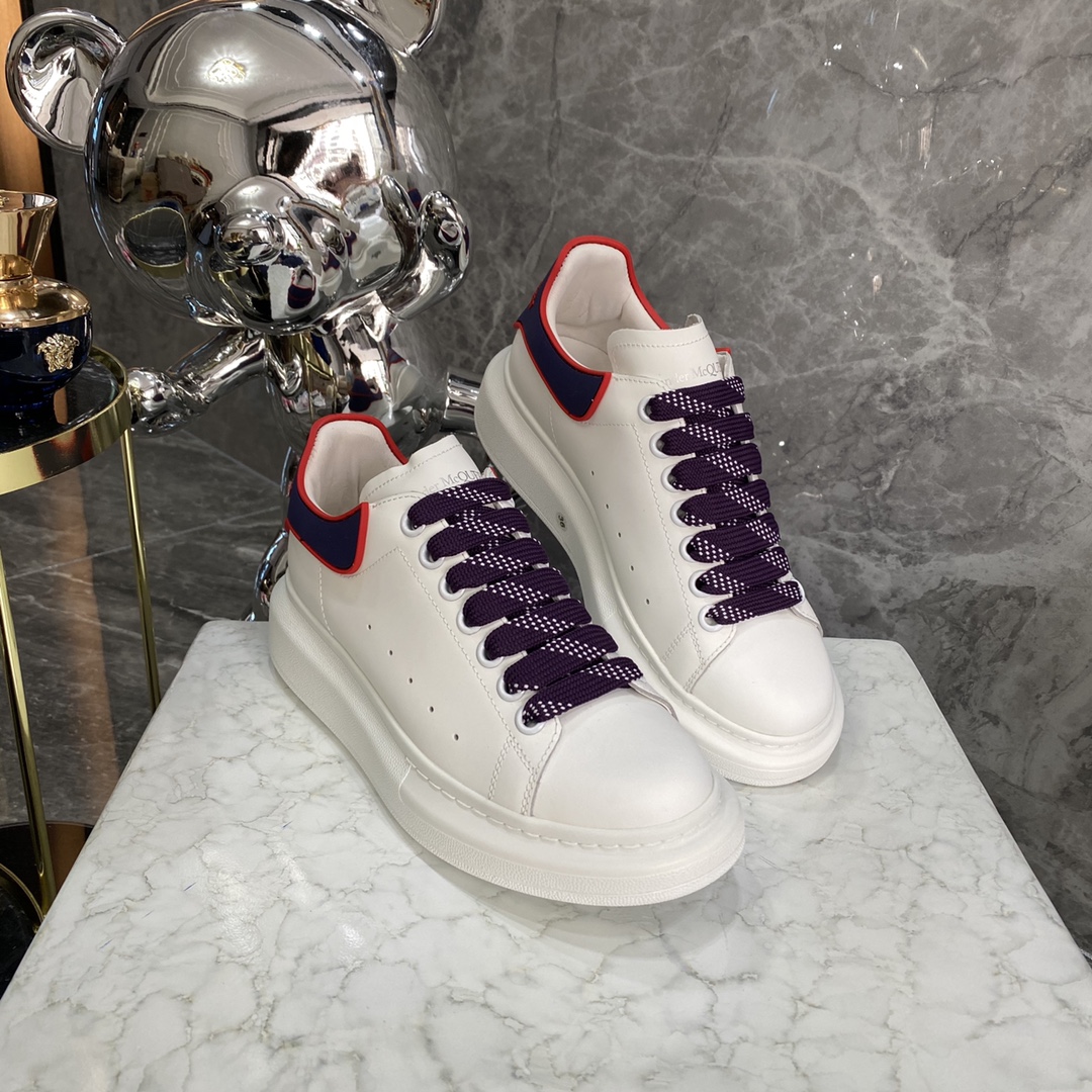 Alexander Mcqueen Male Basic Shoes White M-l-s