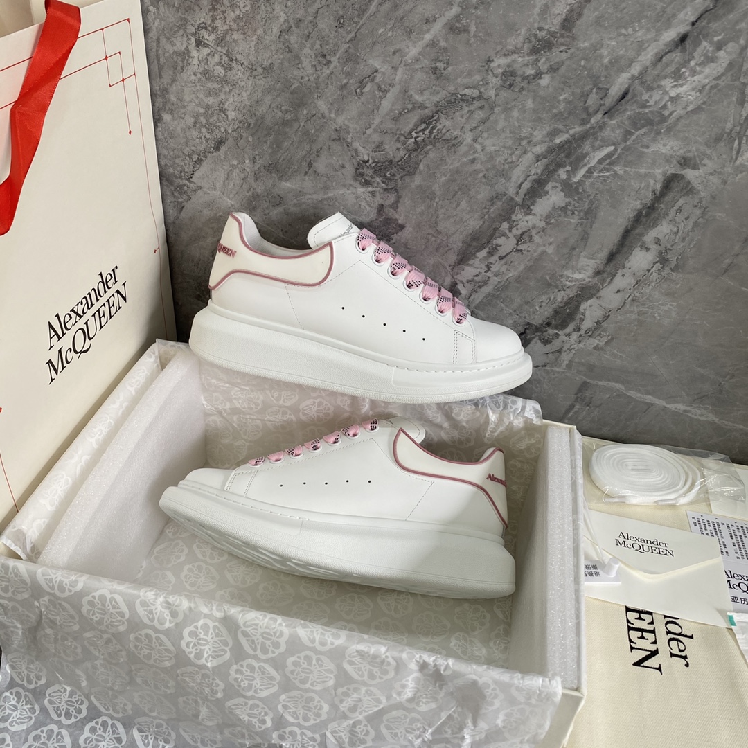 Alexander Mcqueen Male Basic Shoes White M-l-s