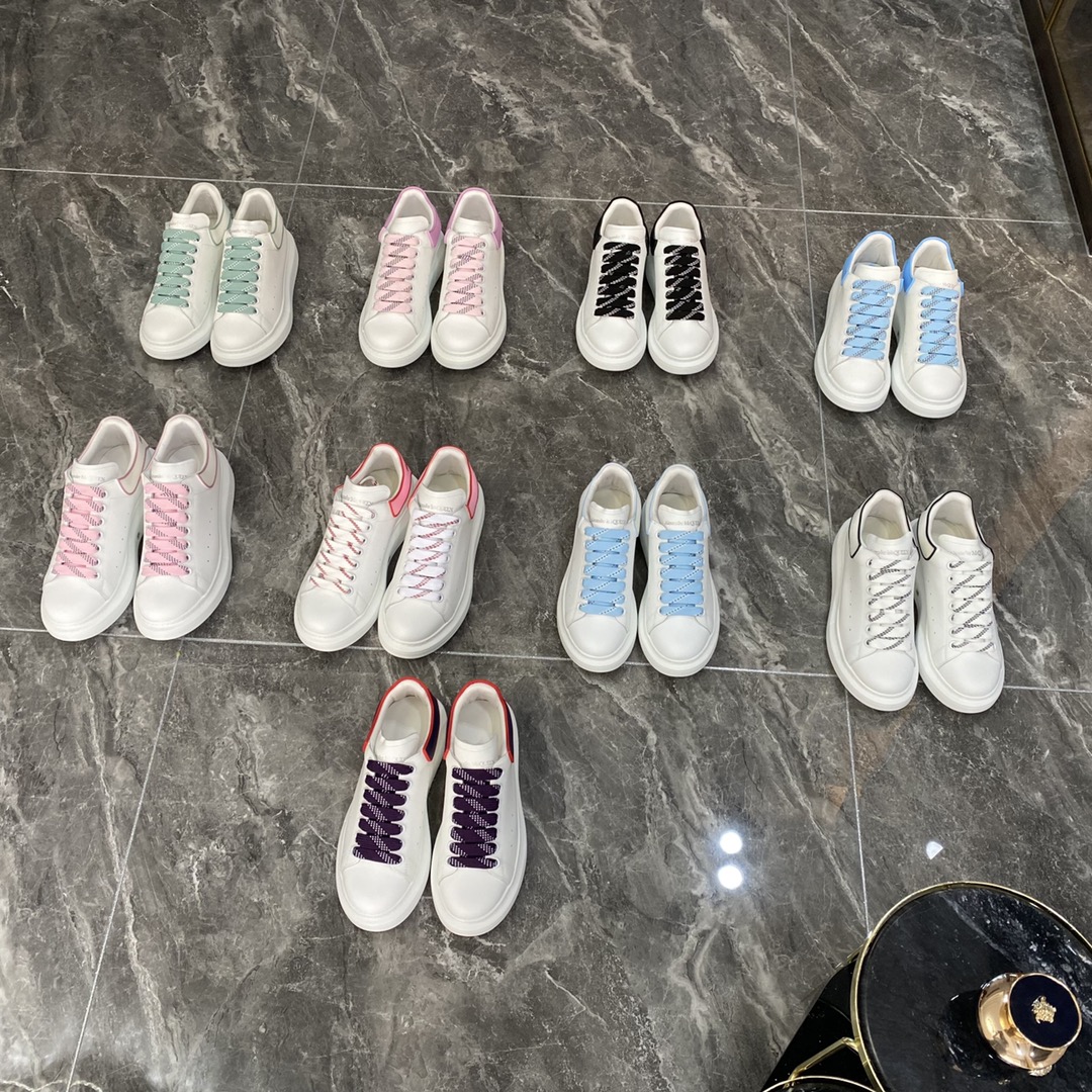 Alexander Mcqueen Male Basic Shoes White M-l-s