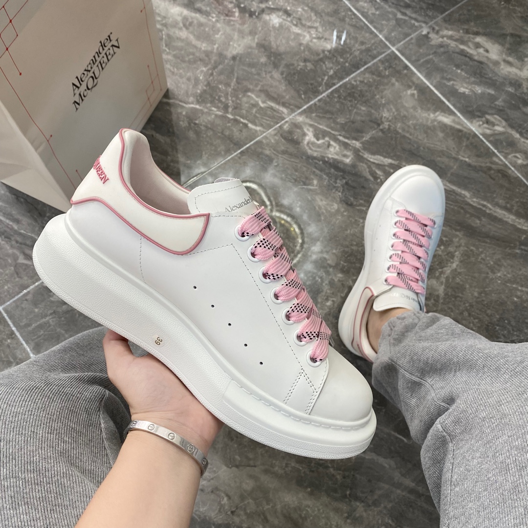 Alexander Mcqueen Male Basic Shoes White M-l-s