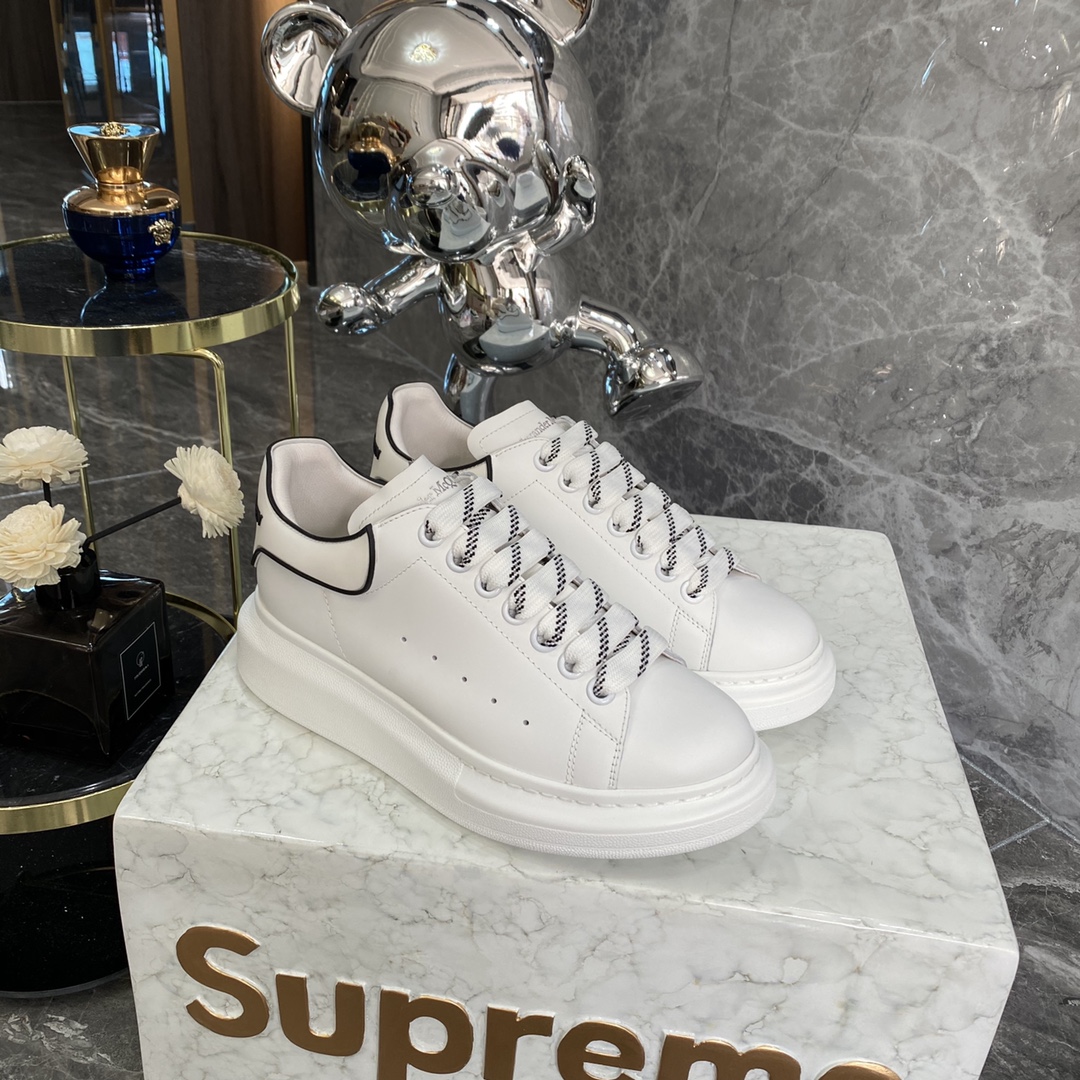 Alexander Mcqueen Male Basic Shoes White M-l-s