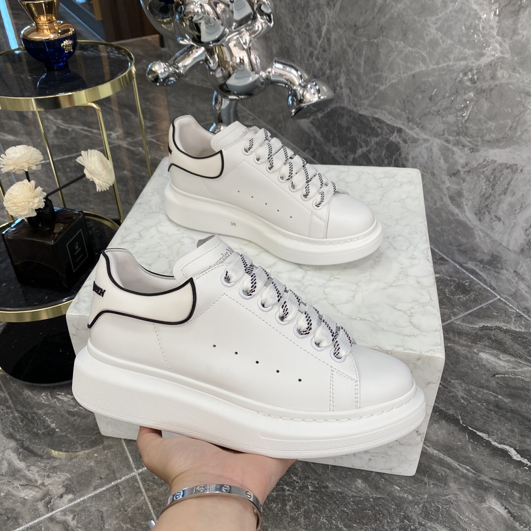 Alexander Mcqueen Male Basic Shoes White M-l-s