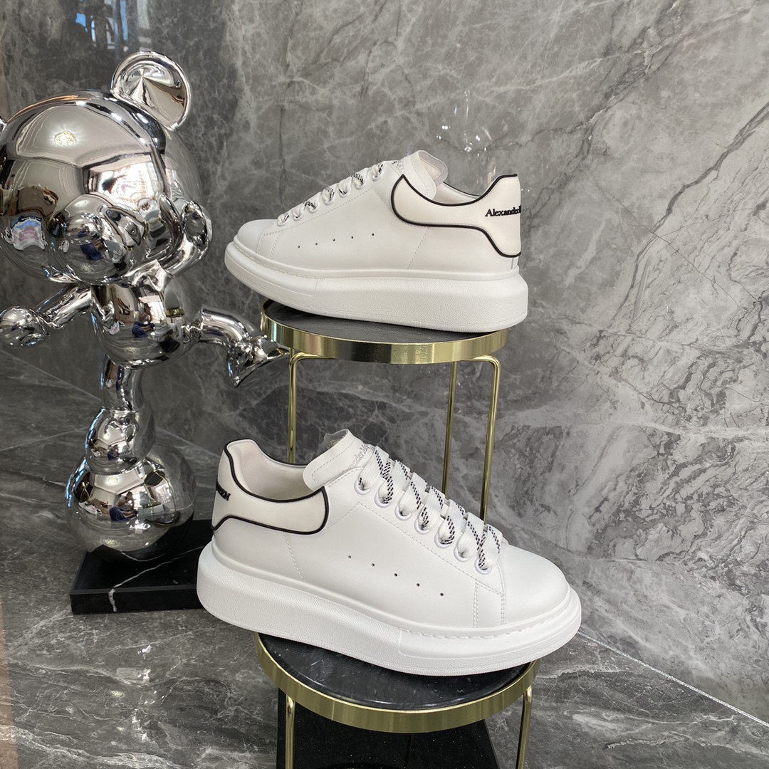 Alexander Mcqueen Male Basic Shoes White M-l-s