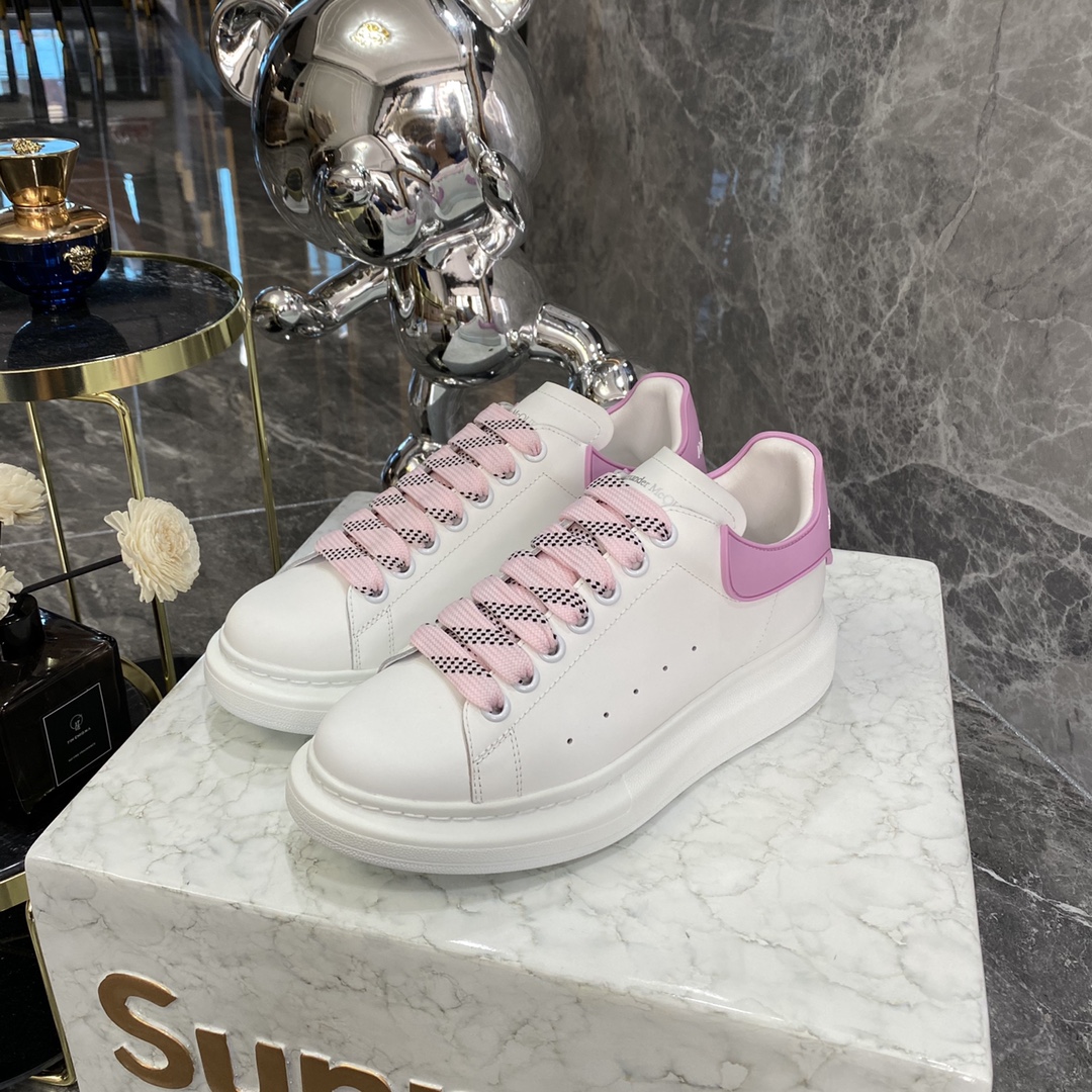 Alexander Mcqueen Male Basic Shoes White M-l-s