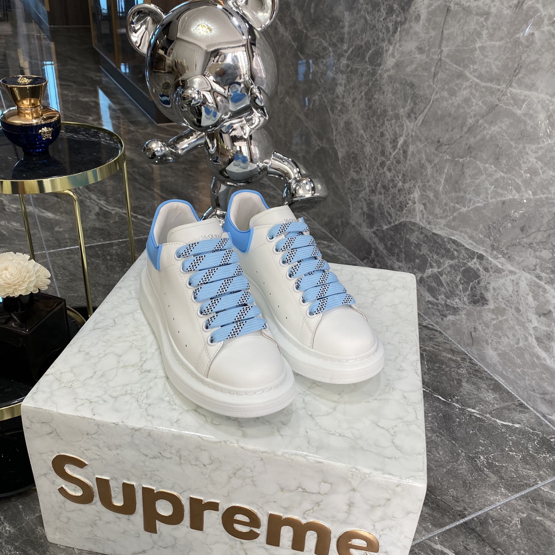 Alexander Mcqueen Male Basic Shoes White M-l-s