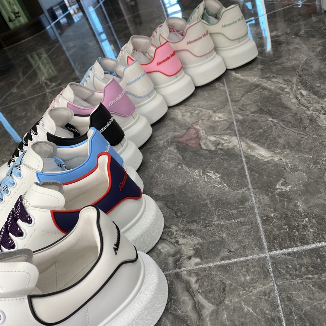 Alexander Mcqueen Male Basic Shoes White M-l-s