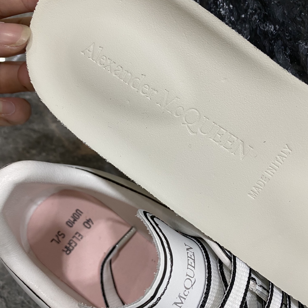 Alexander Mcqueen Male Basic Shoes White M-l-s