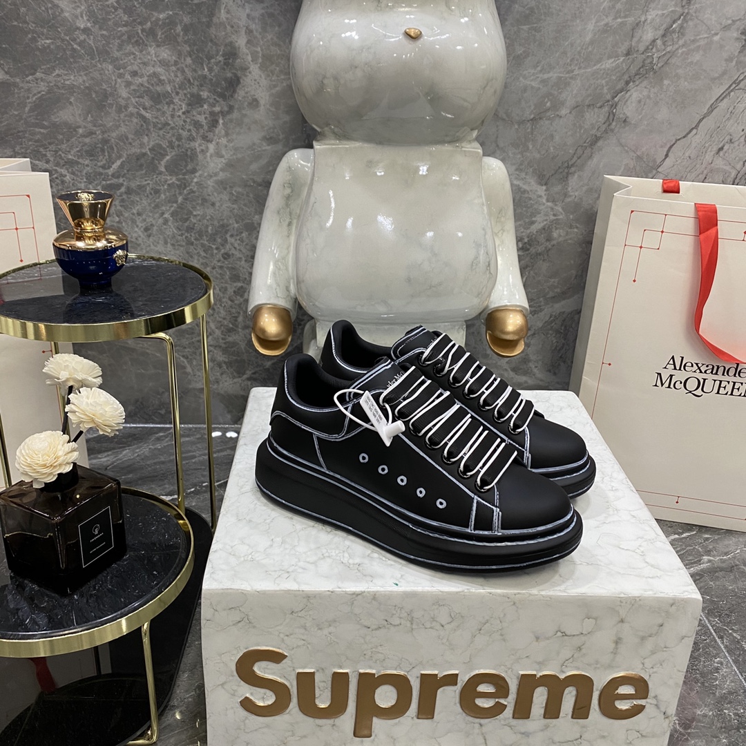 Alexander Mcqueen Male Basic Shoes White M-l-s