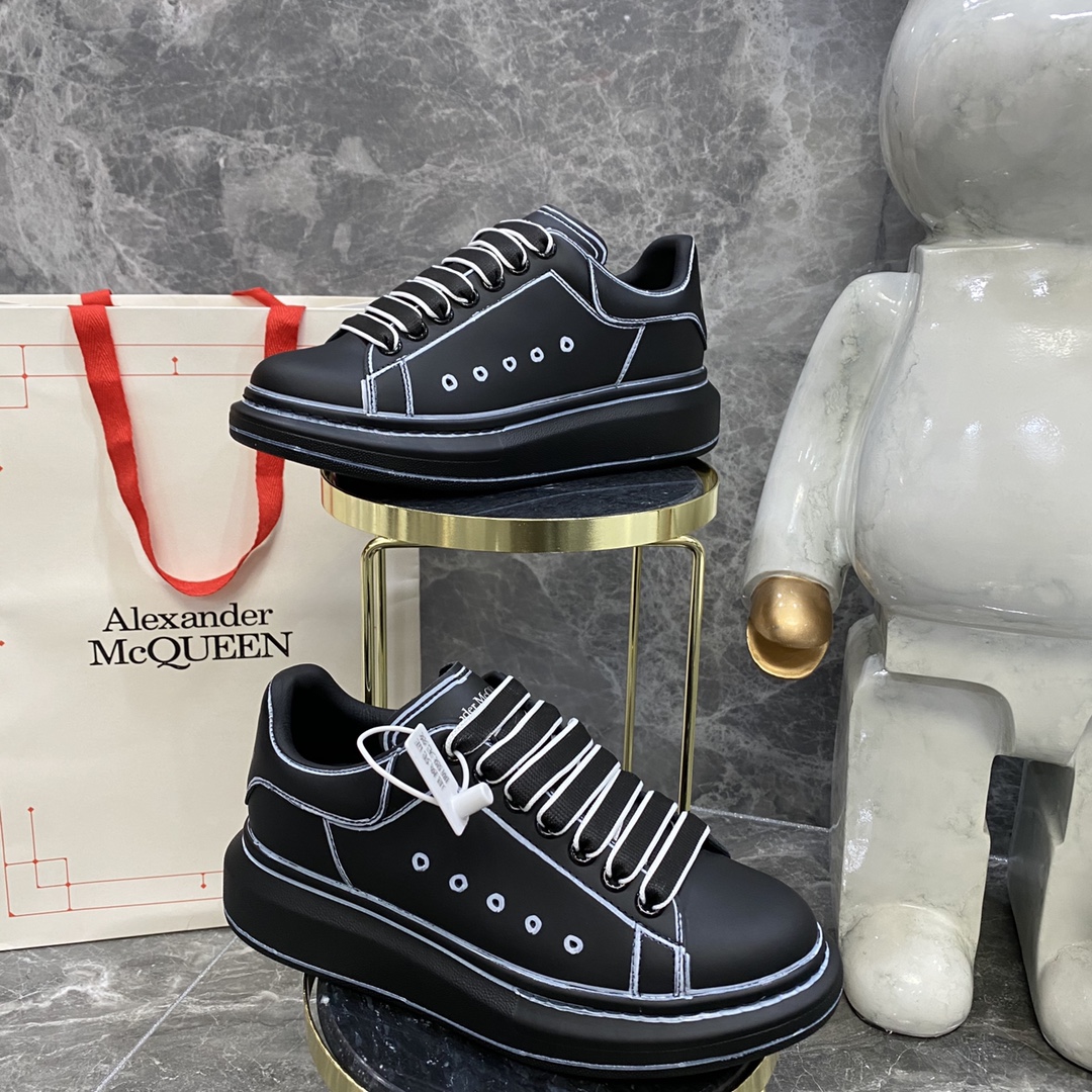 Alexander Mcqueen Male Basic Shoes White M-l-s