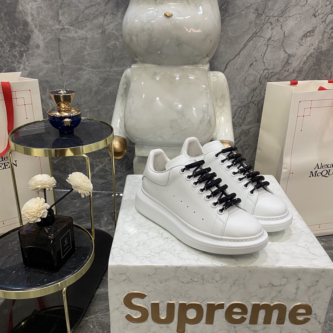 Alexander Mcqueen Male Basic Shoes White M-l-s