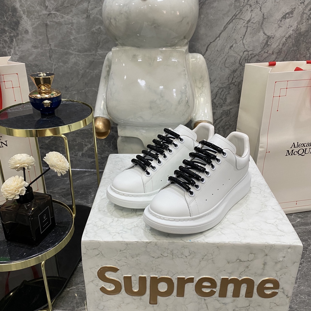 Alexander Mcqueen Male Basic Shoes White M-l-s