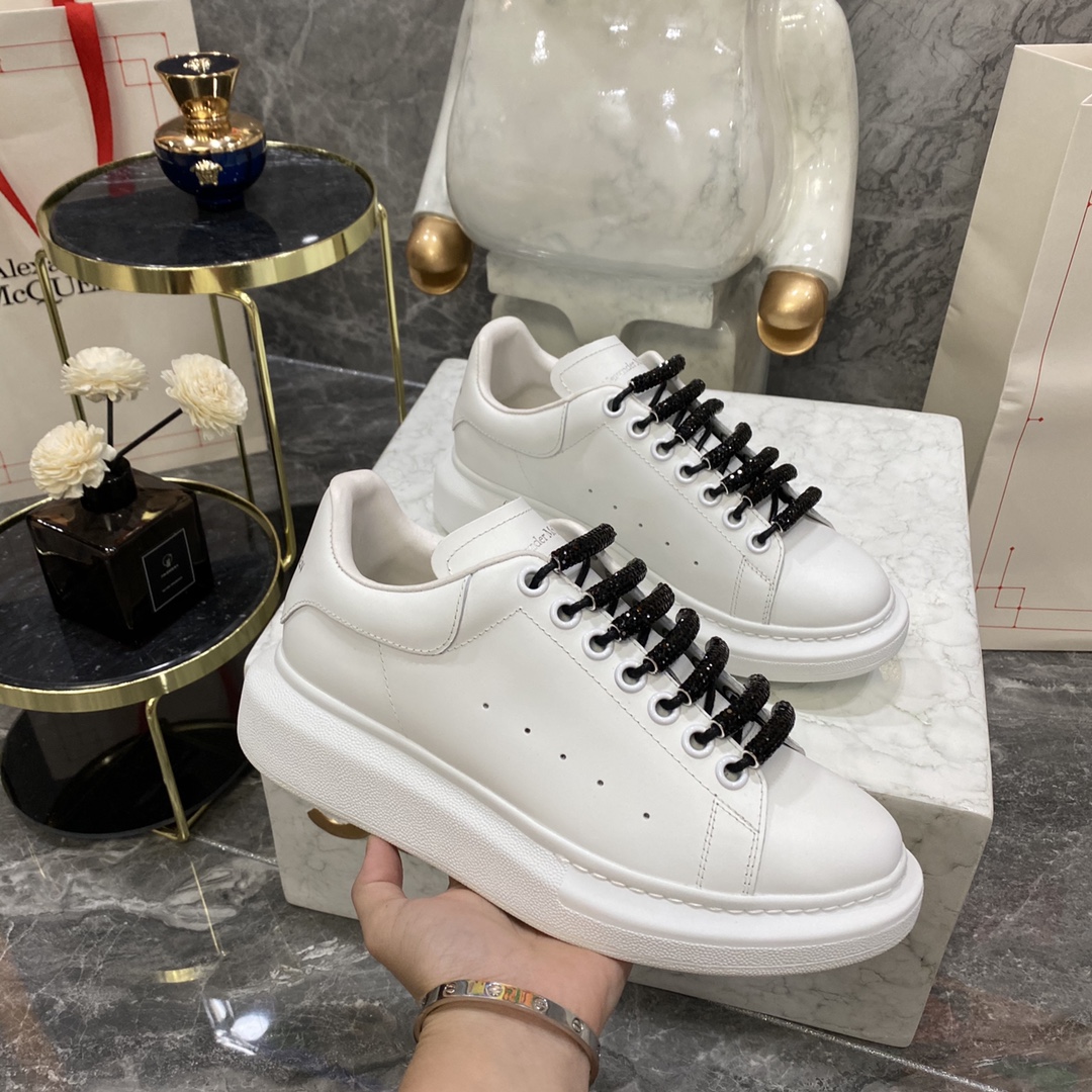 Alexander Mcqueen Male Basic Shoes White M-l-s