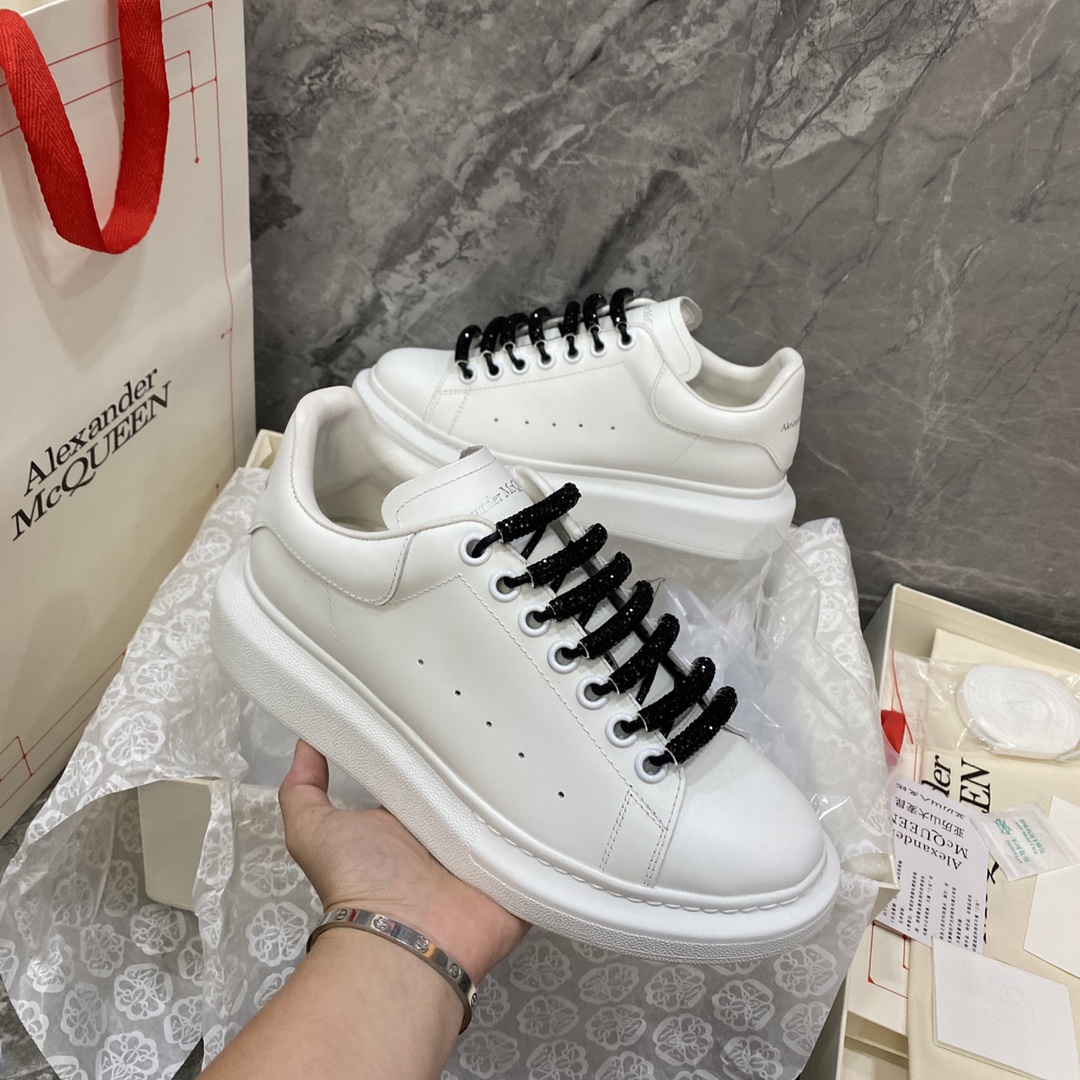 Alexander Mcqueen Male Basic Shoes White M-l-s