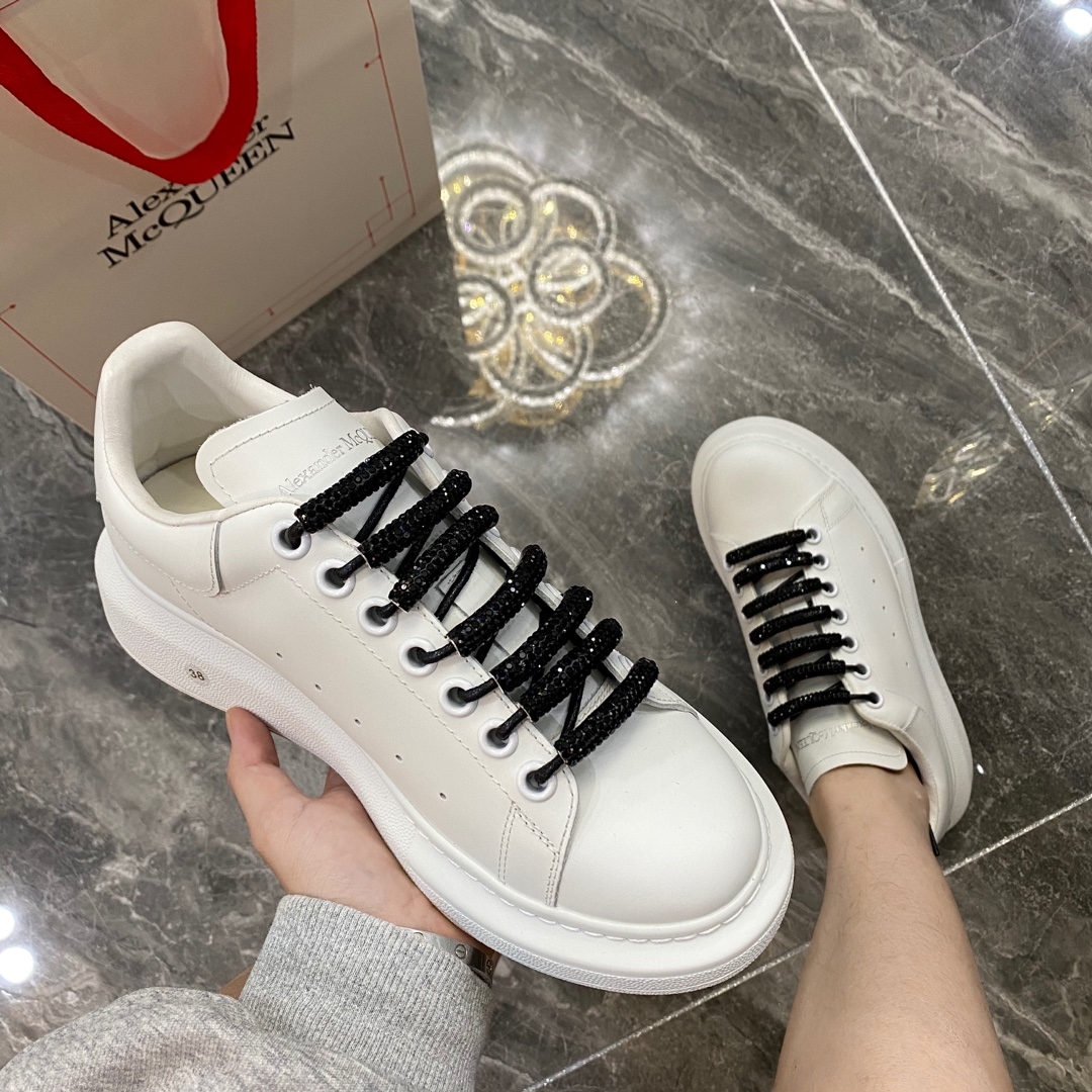 Alexander Mcqueen Male Basic Shoes White M-l-s