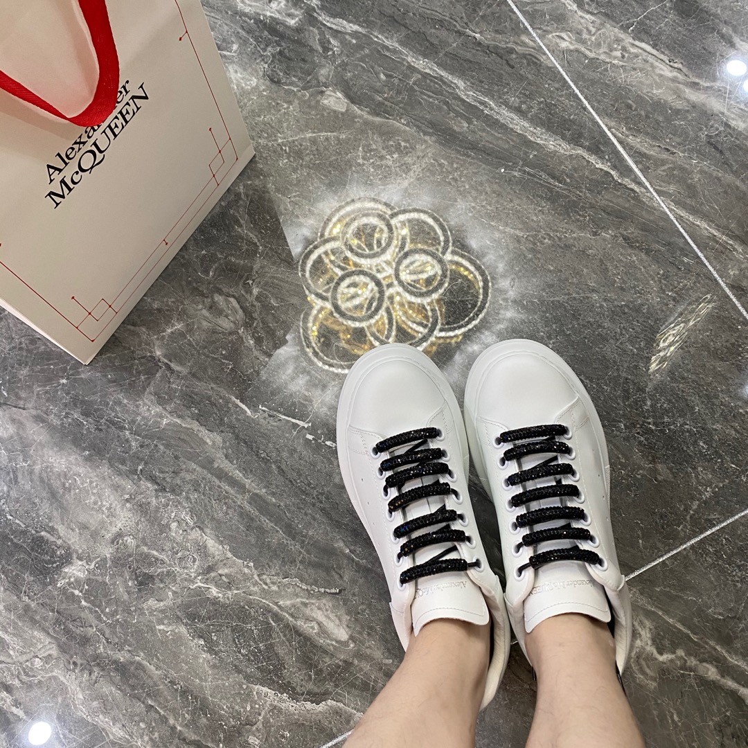 Alexander Mcqueen Male Basic Shoes White M-l-s