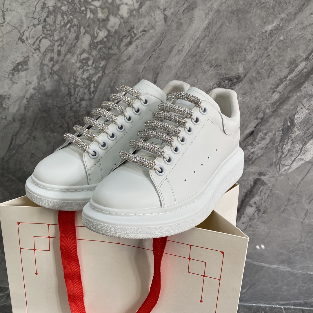 Alexander Mcqueen Male Basic Shoes White M-l-s