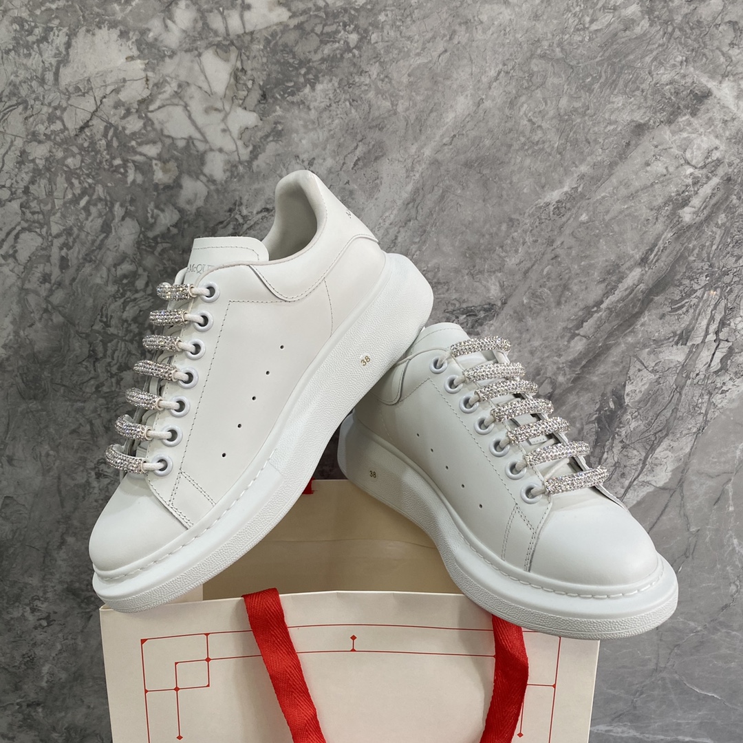 Alexander Mcqueen Male Basic Shoes White M-l-s