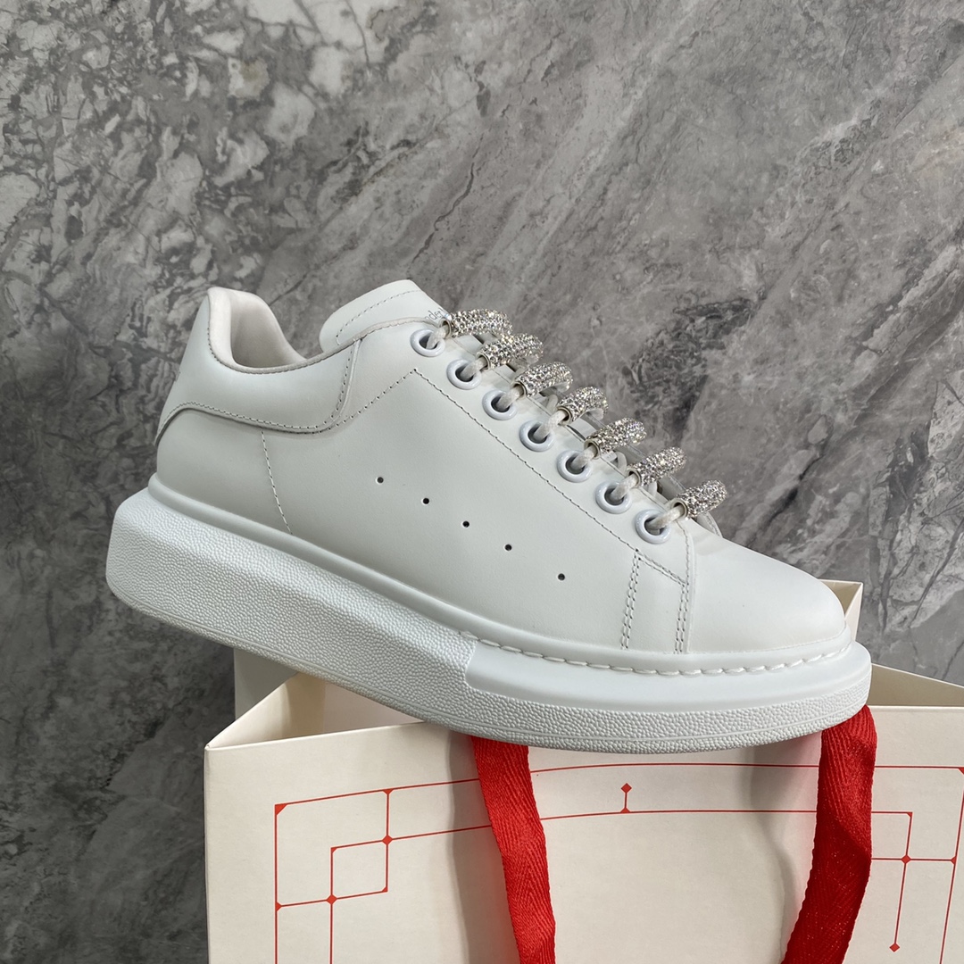 Alexander Mcqueen Male Basic Shoes White M-l-s