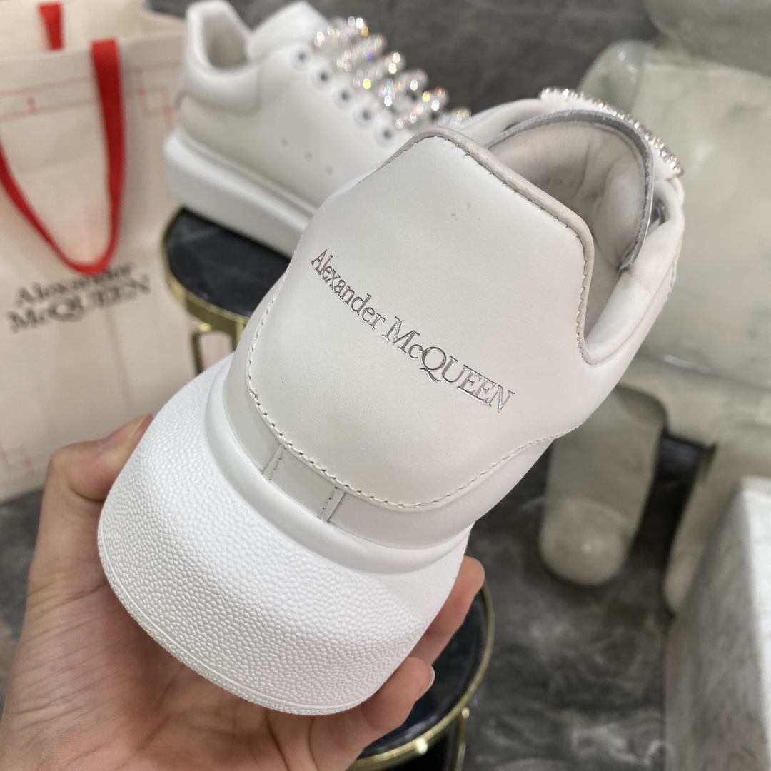 Alexander Mcqueen Male Basic Shoes White M-l-s