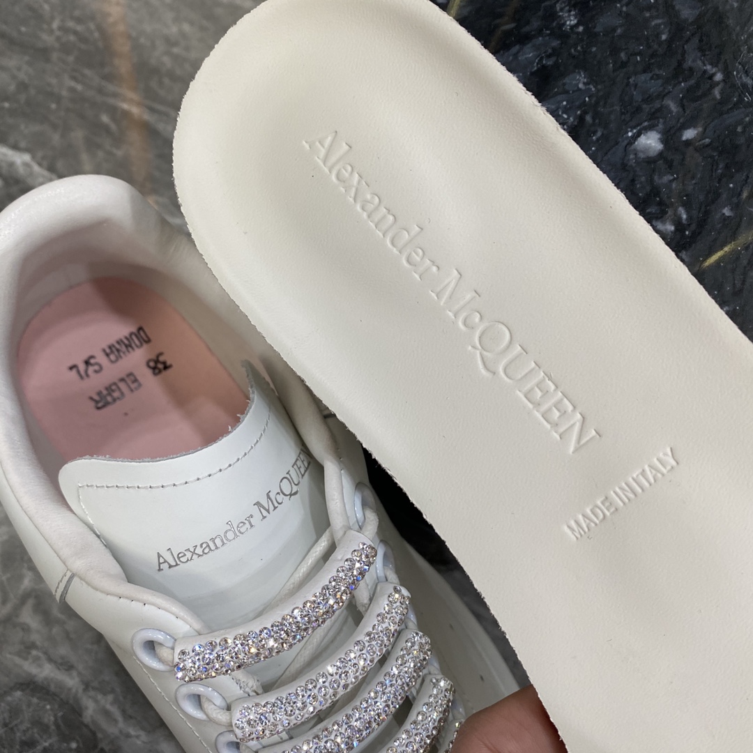 Alexander Mcqueen Male Basic Shoes White M-l-s