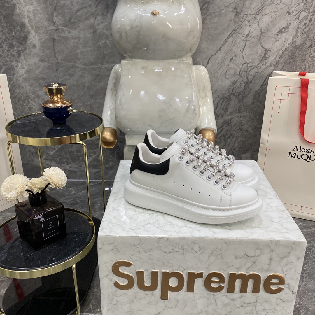 Alexander Mcqueen Male Basic Shoes White M-l-s