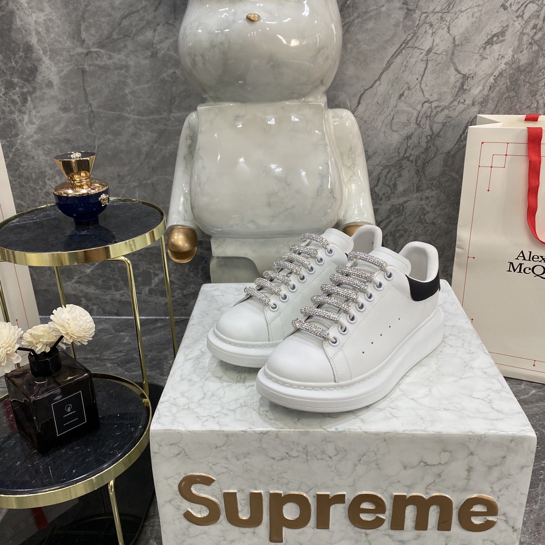 Alexander Mcqueen Male Basic Shoes White M-l-s