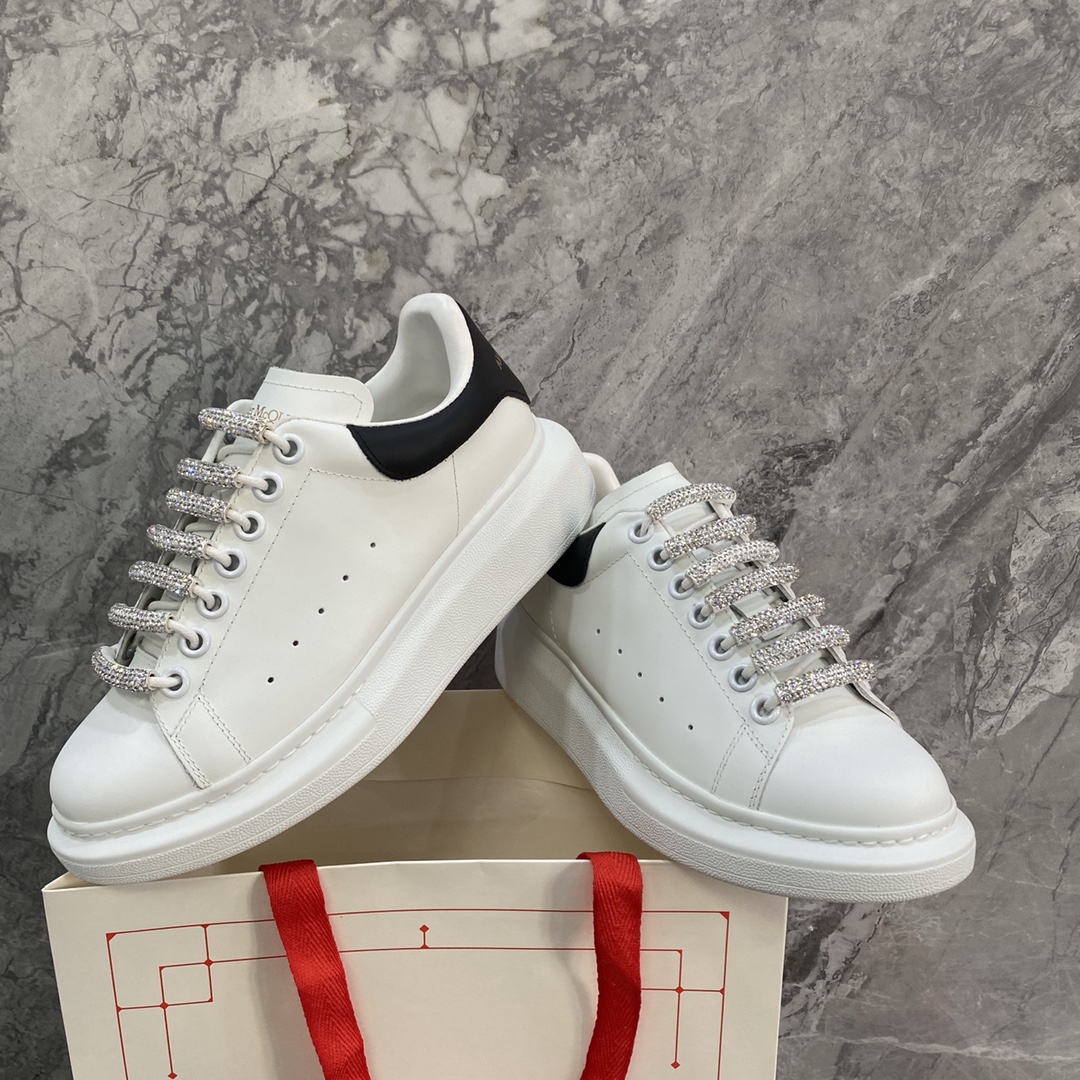 Alexander Mcqueen Male Basic Shoes White M-l-s