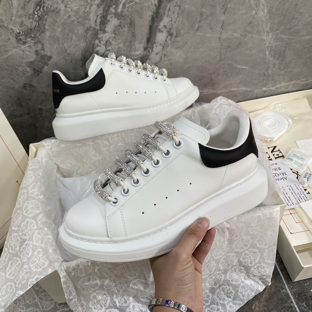 Alexander Mcqueen Male Basic Shoes White M-l-s
