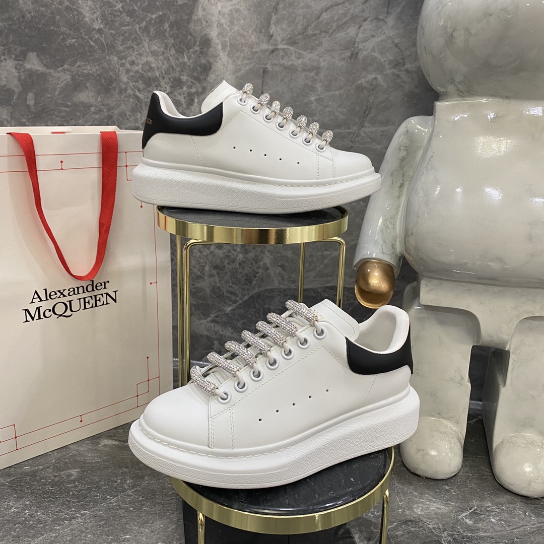 Alexander Mcqueen Male Basic Shoes White M-l-s