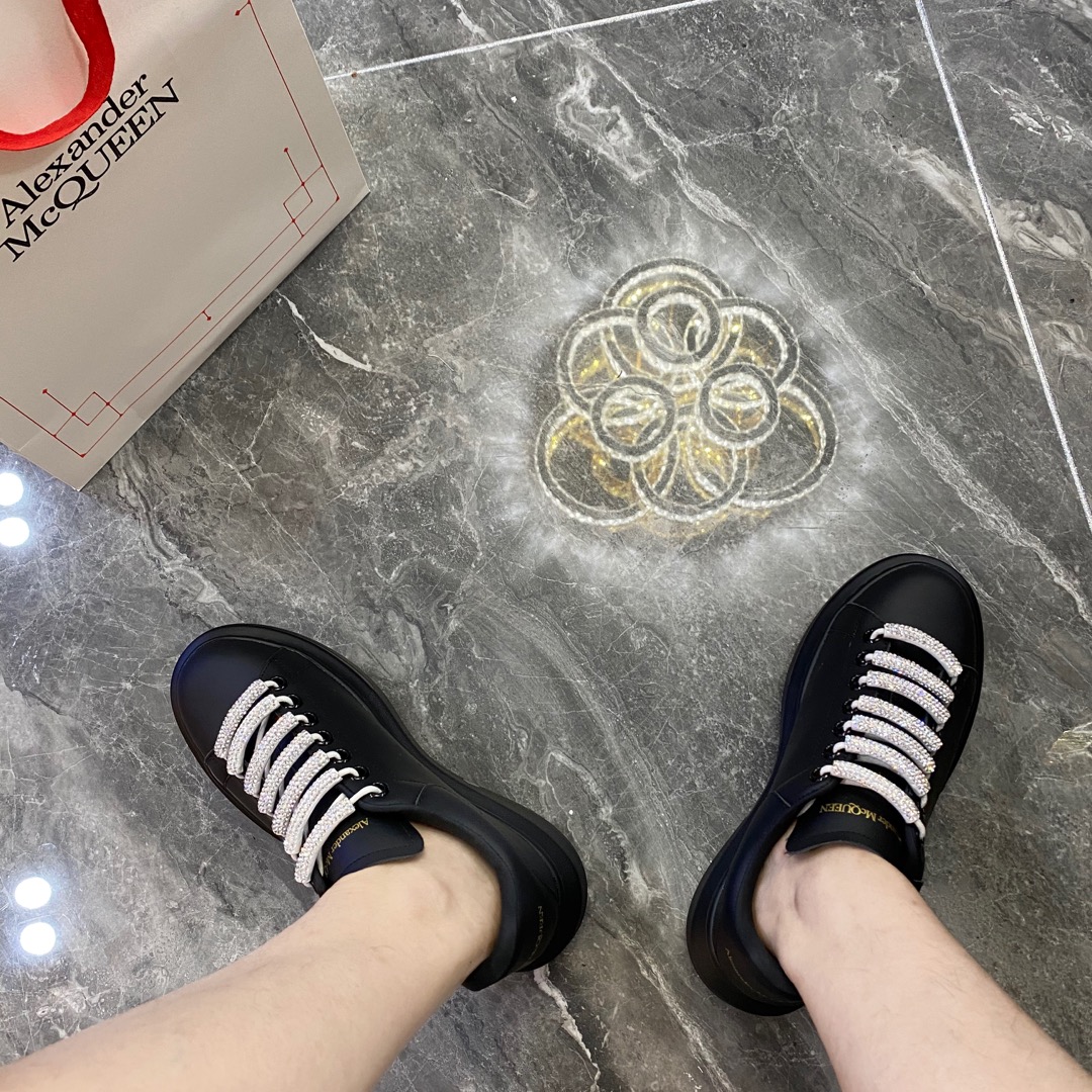 Alexander Mcqueen Male Basic Shoes White M-l-s