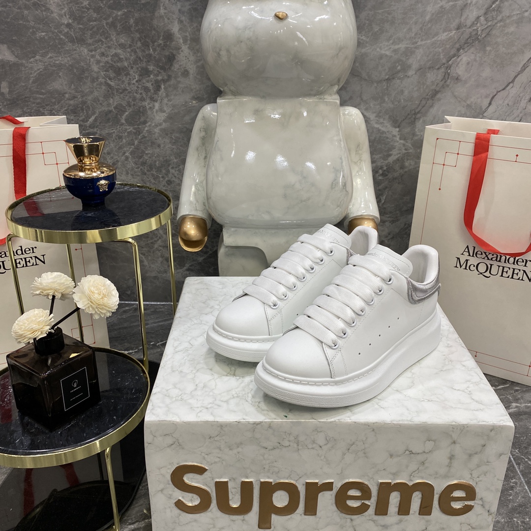 Alexander Mcqueen Male Basic Shoes White M-l-s