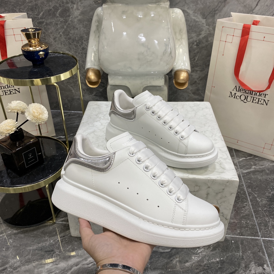 Alexander Mcqueen Male Basic Shoes White M-l-s