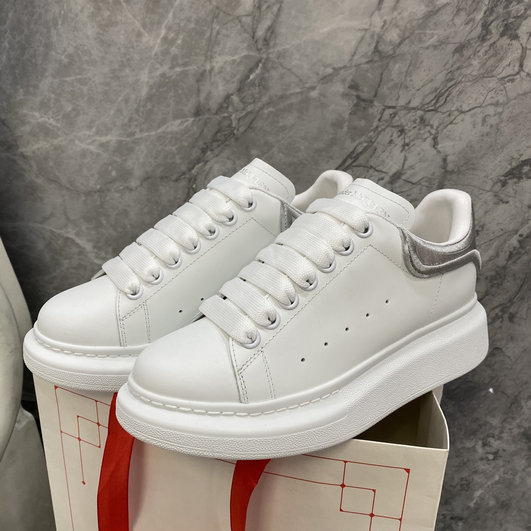 Alexander Mcqueen Male Basic Shoes White M-l-s