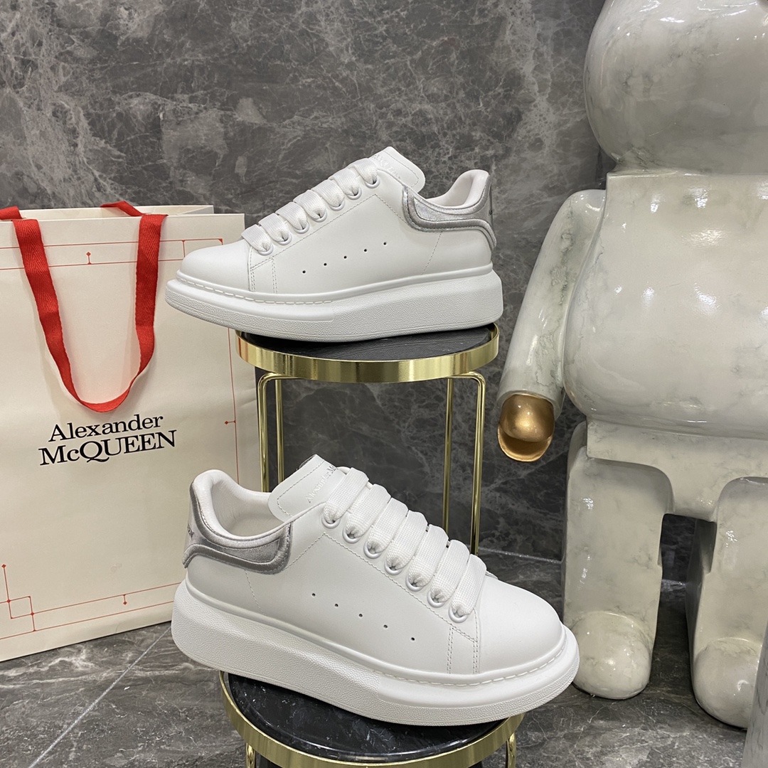 Alexander Mcqueen Male Basic Shoes White M-l-s