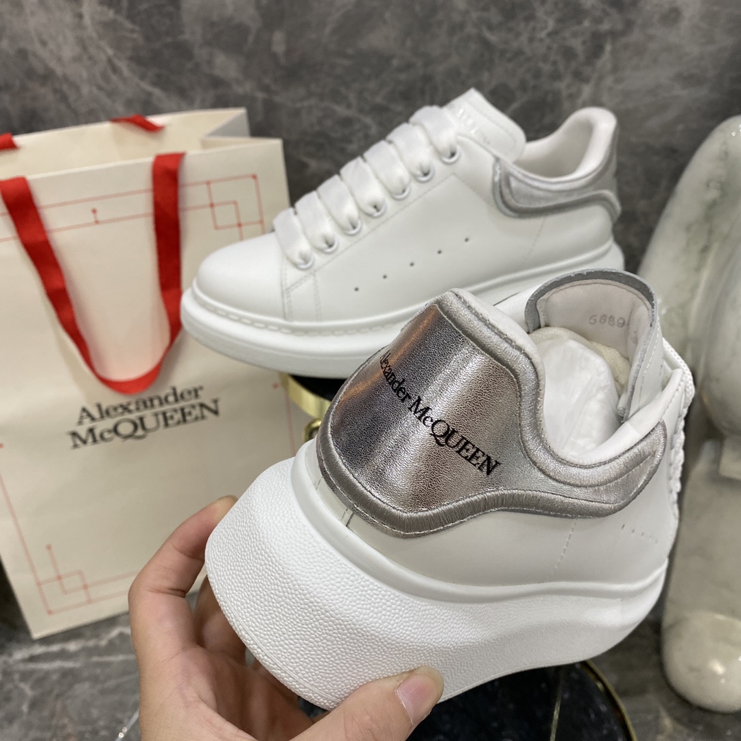 Alexander Mcqueen Male Basic Shoes White M-l-s