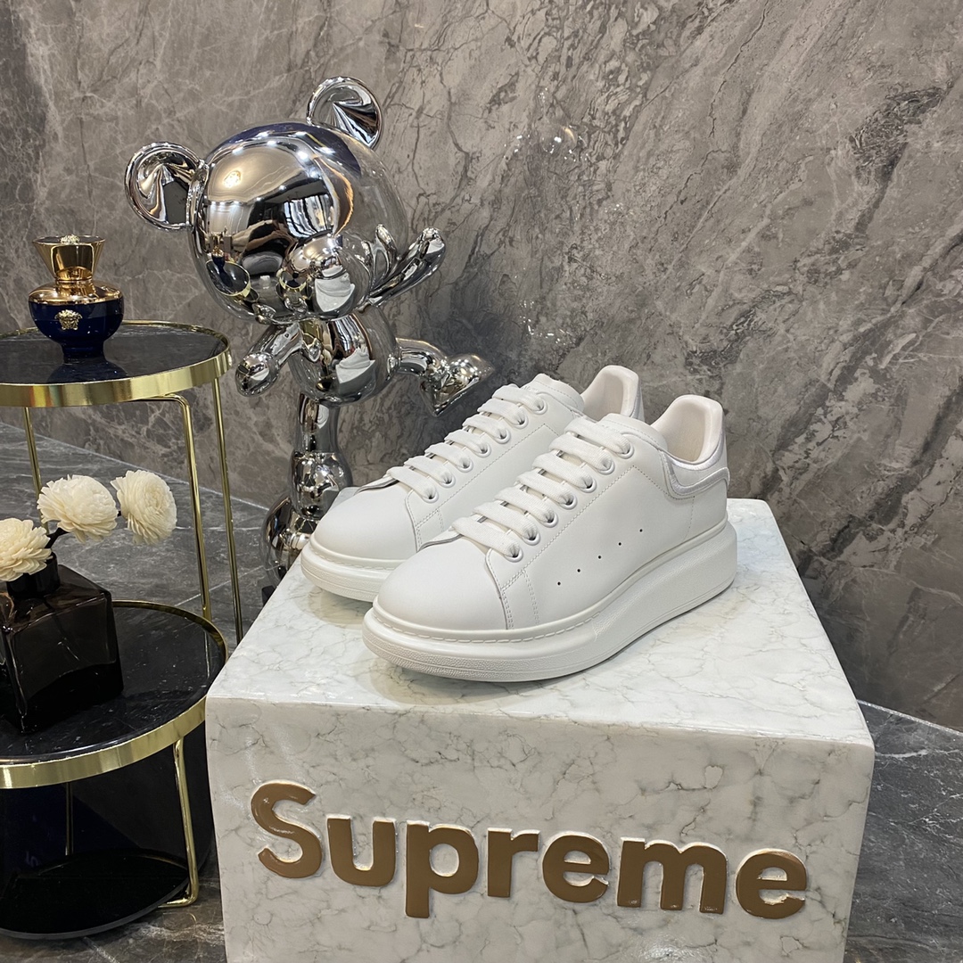 Alexander Mcqueen Male Basic Shoes White M-l-s