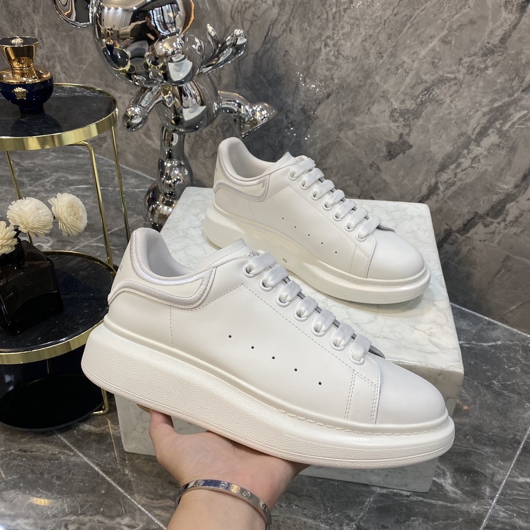 Alexander Mcqueen Male Basic Shoes White M-l-s
