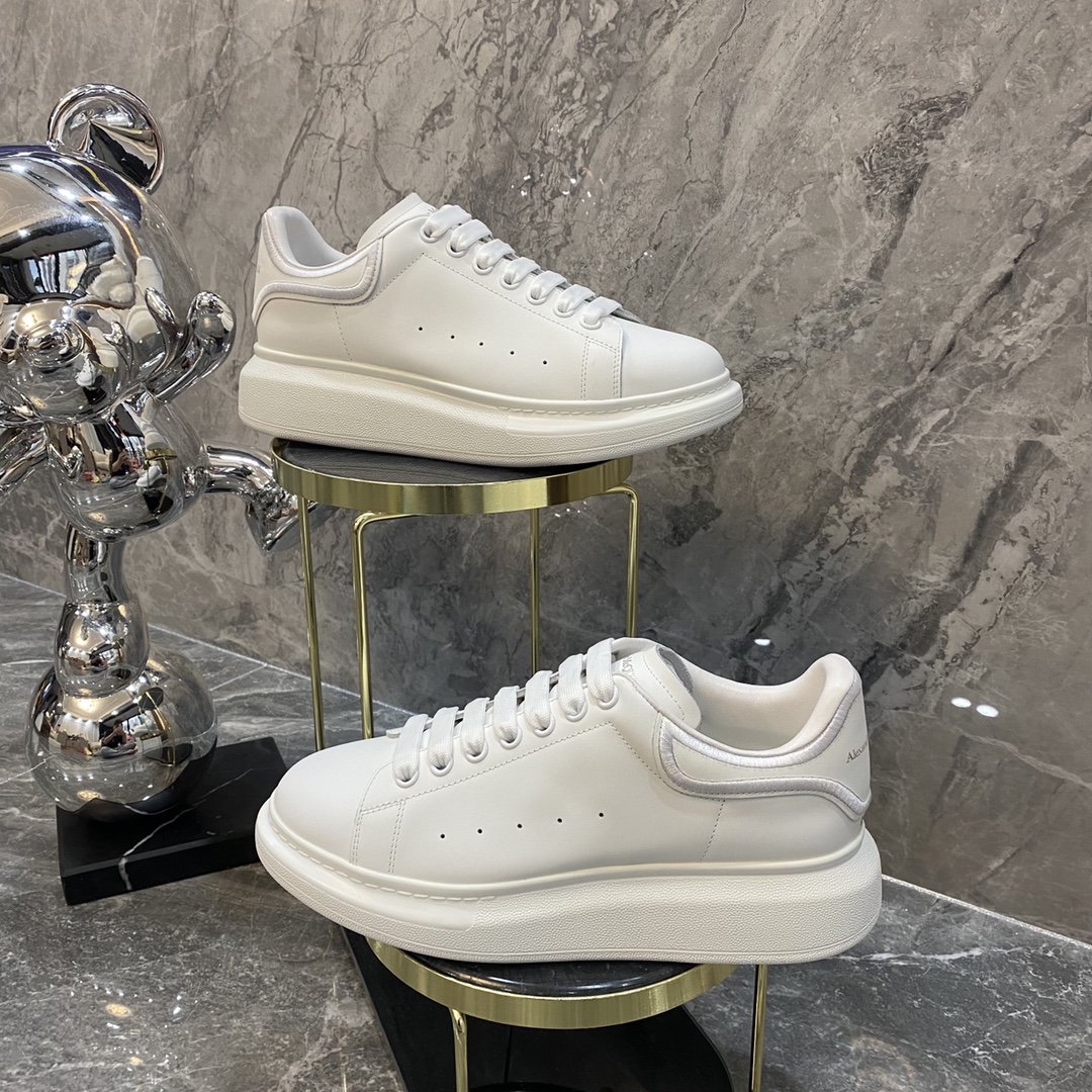 Alexander Mcqueen Male Basic Shoes White M-l-s