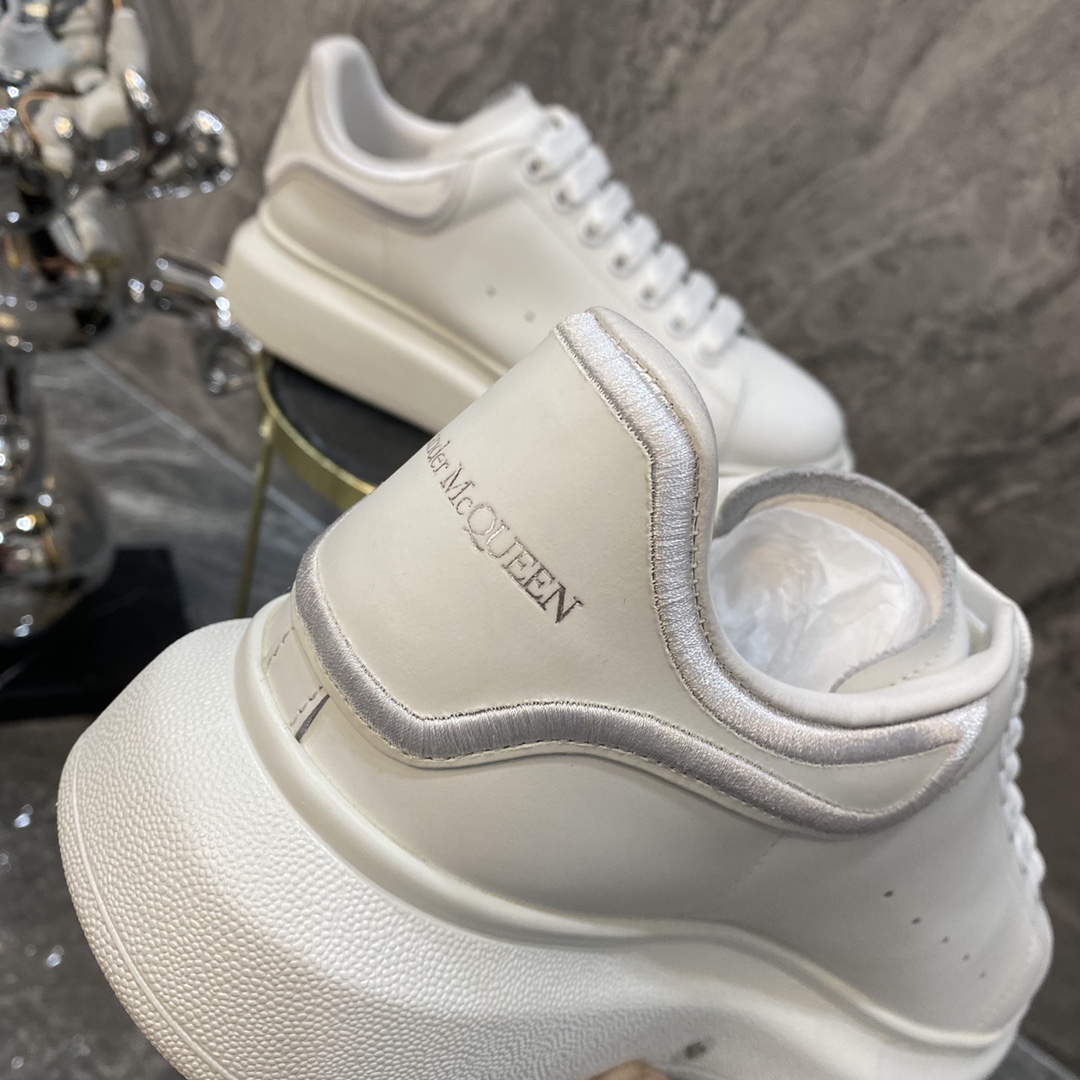 Alexander Mcqueen Male Basic Shoes White M-l-s