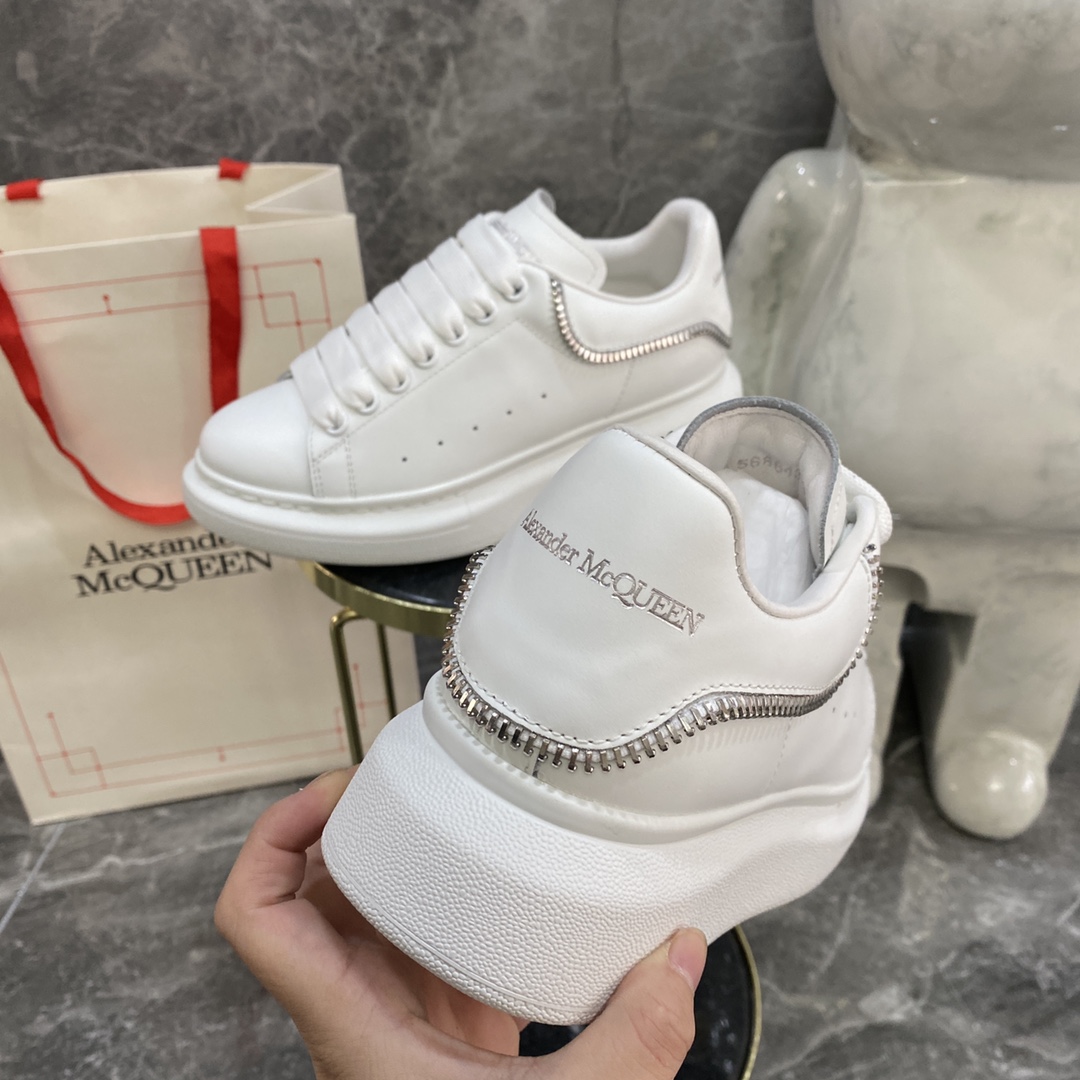 Alexander Mcqueen Male Basic Shoes White M-l-s