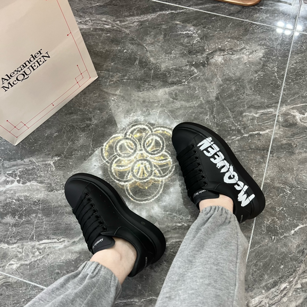 Alexander Mcqueen Male Basic Shoes White M-l-s