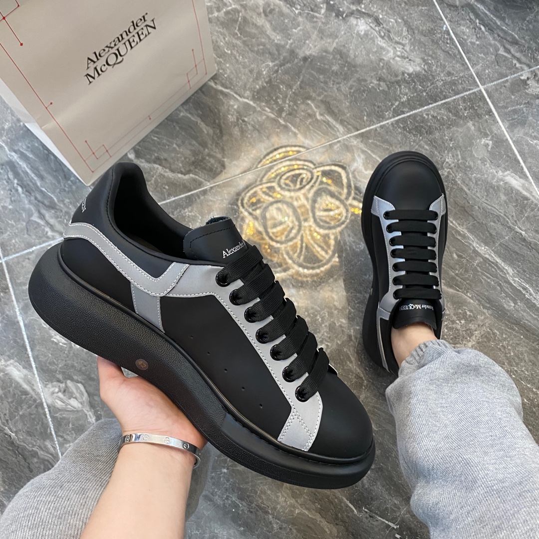 Alexander Mcqueen Male Basic Shoes White M-l-s