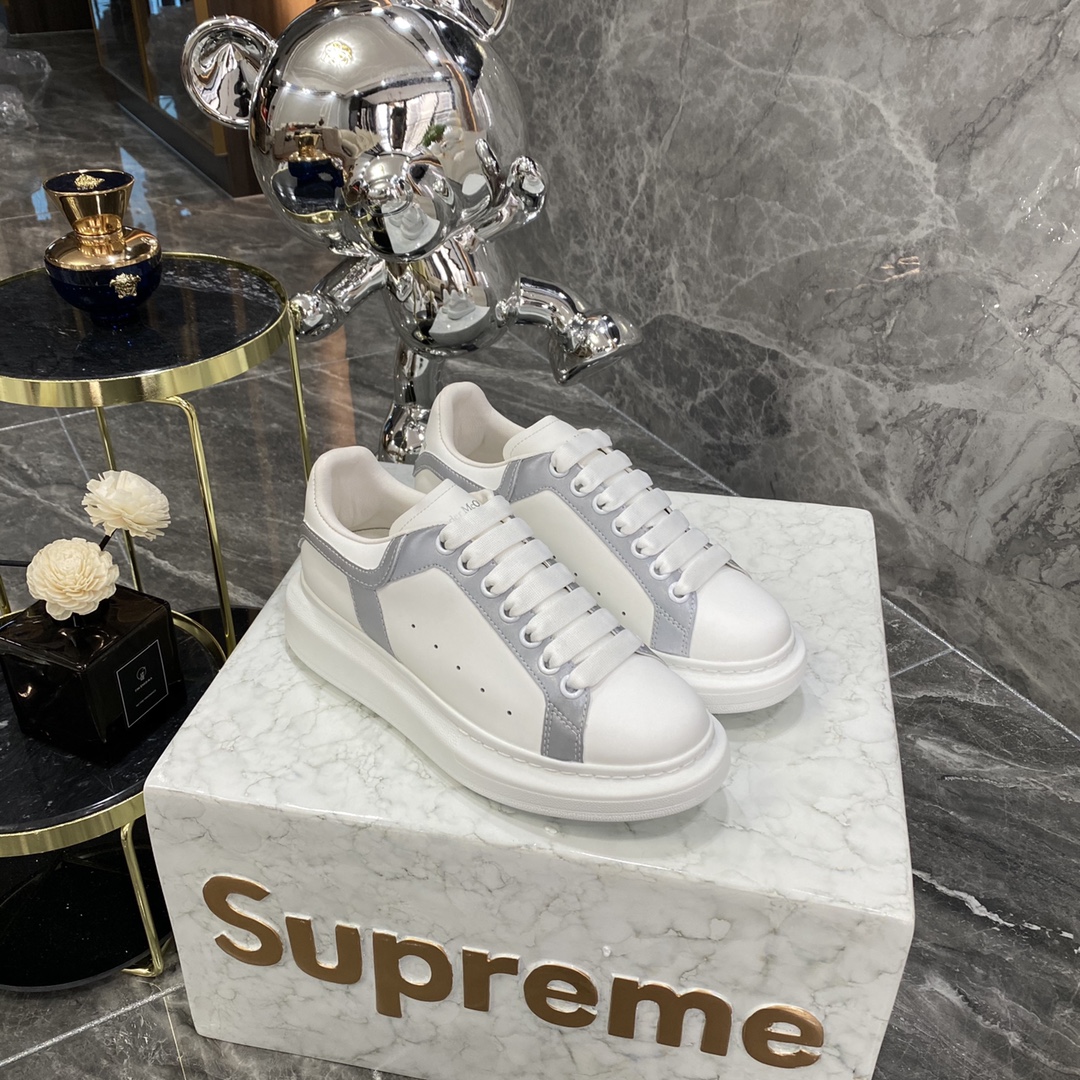 Alexander Mcqueen Male Basic Shoes White M-l-s