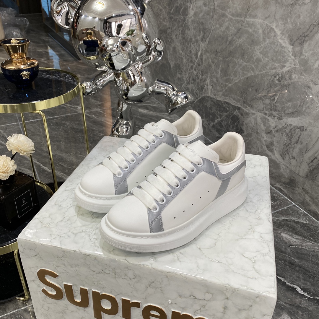 Alexander Mcqueen Male Basic Shoes White M-l-s