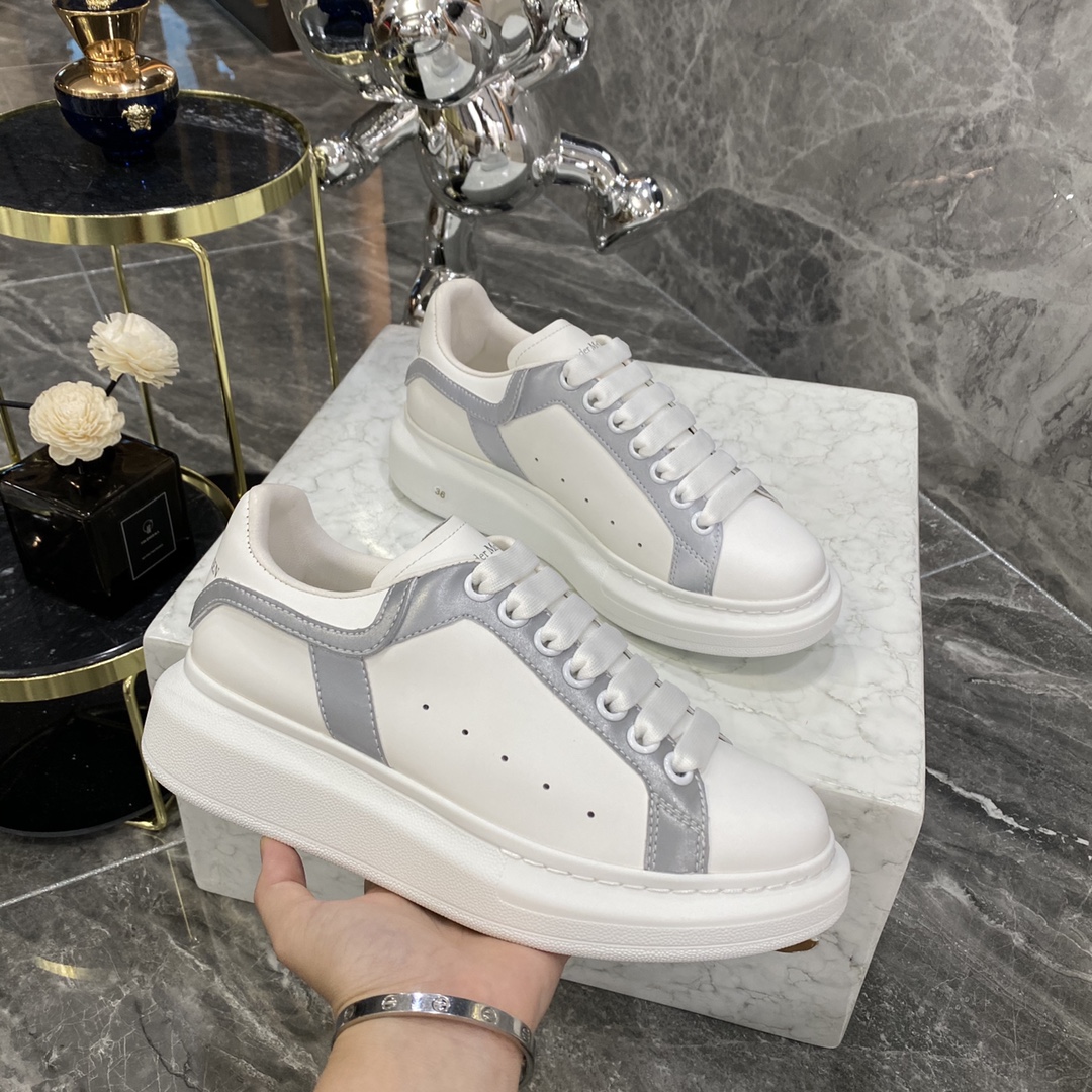 Alexander Mcqueen Male Basic Shoes White M-l-s