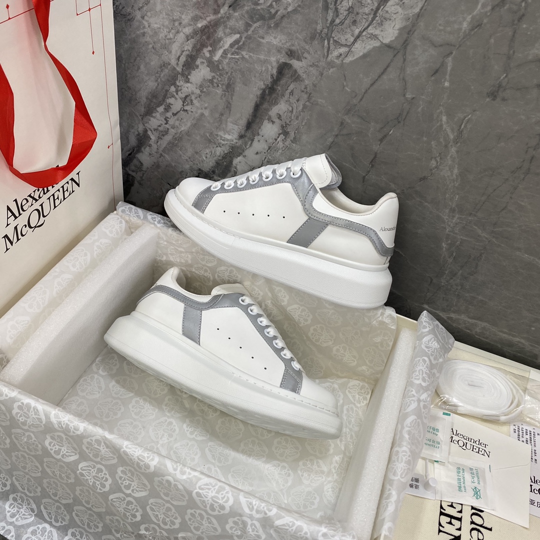 Alexander Mcqueen Male Basic Shoes White M-l-s