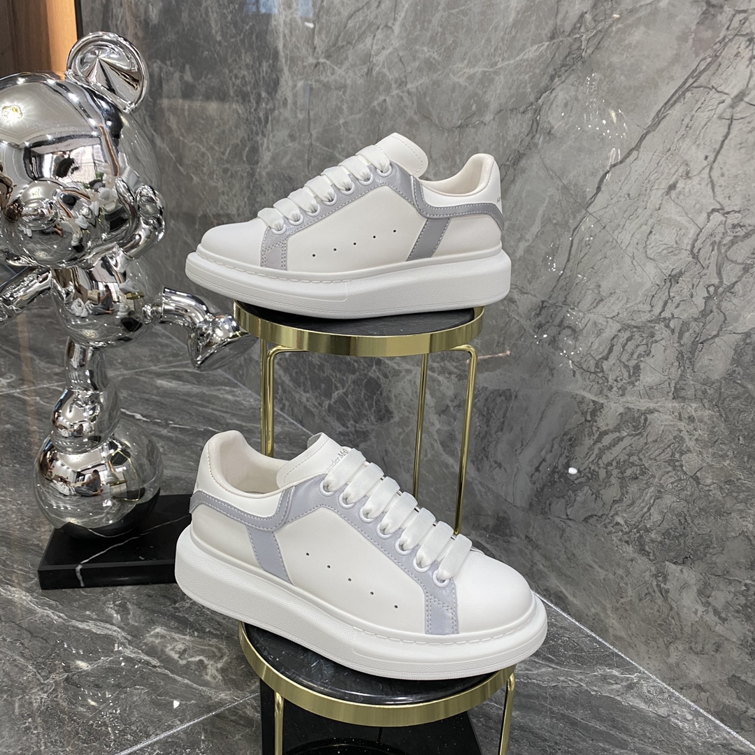 Alexander Mcqueen Male Basic Shoes White M-l-s