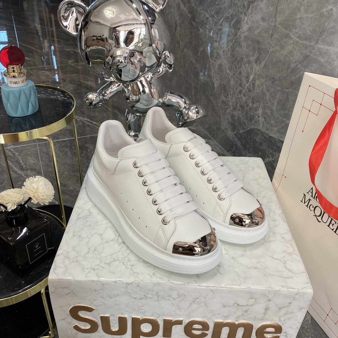 Alexander Mcqueen Male Basic Shoes White M-l-s