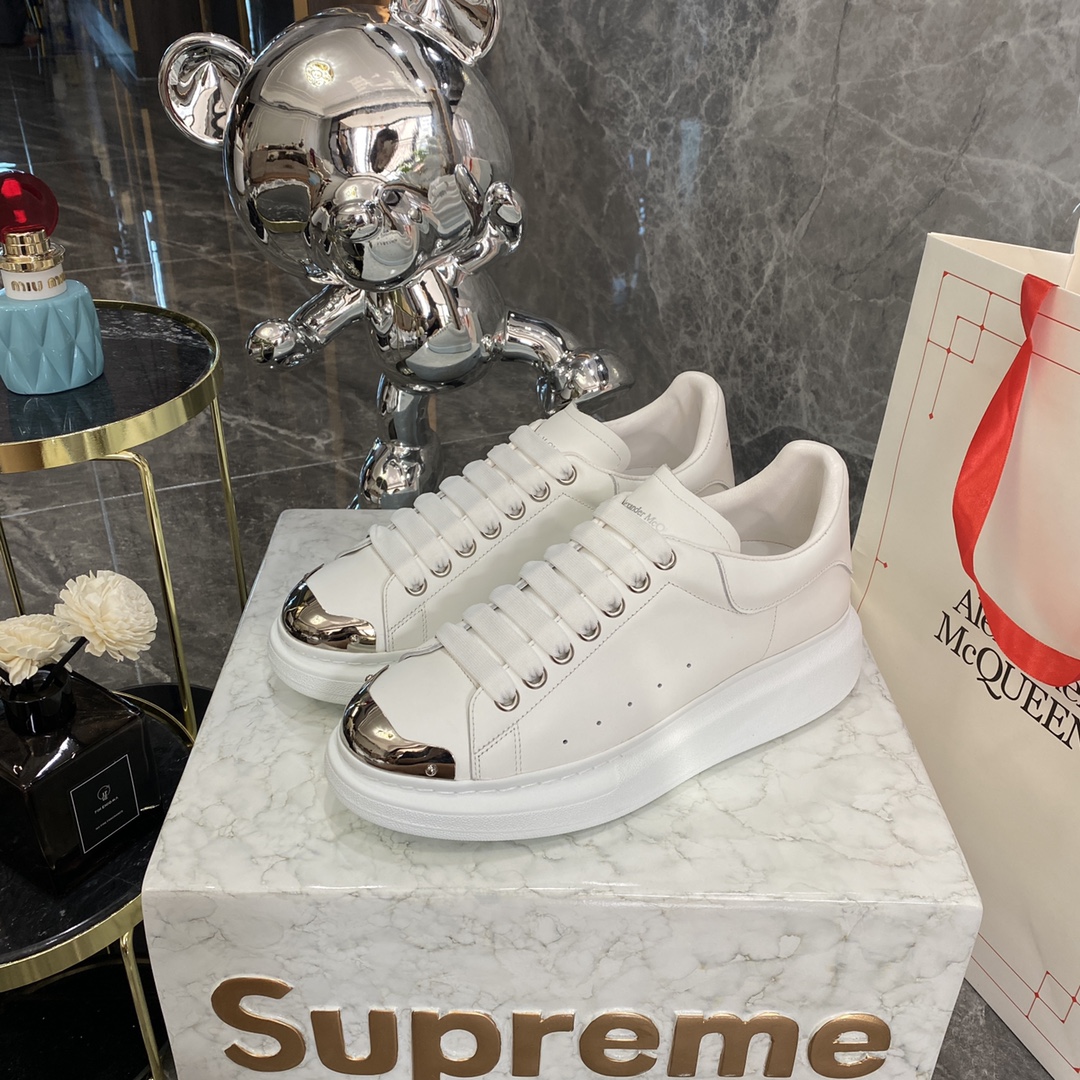 Alexander Mcqueen Male Basic Shoes White M-l-s